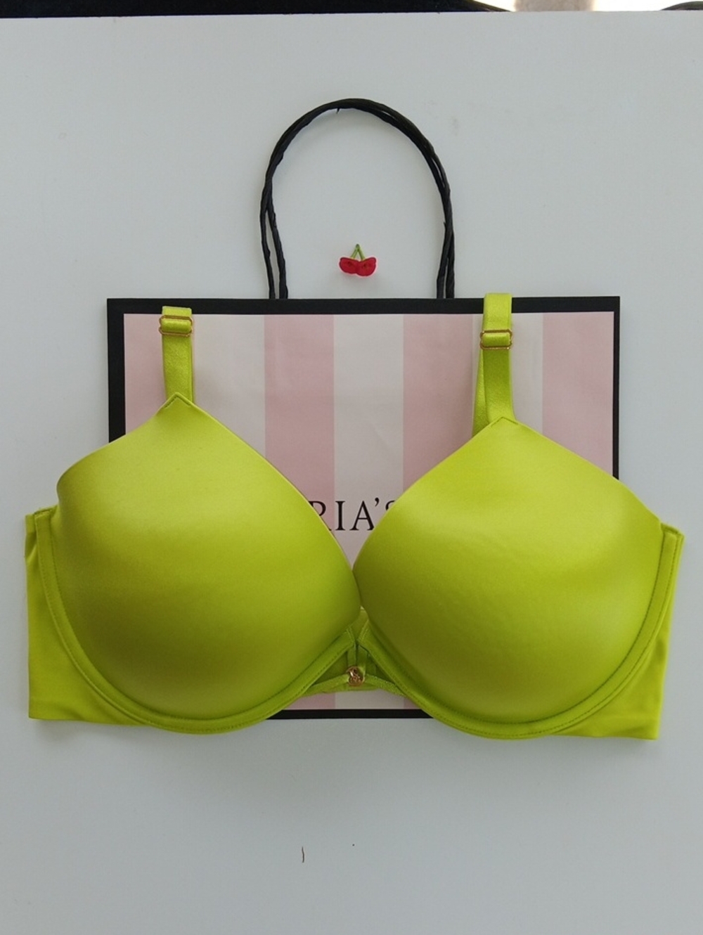 Victoria's Secret Neon Lime Very Sexy Low Cut Demi Size36DD